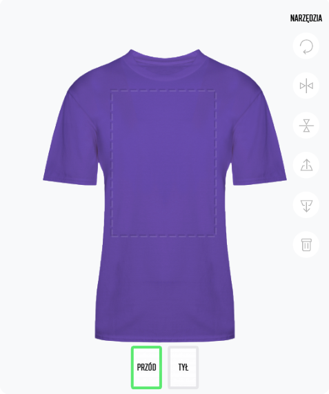 Fioletowa koszulka