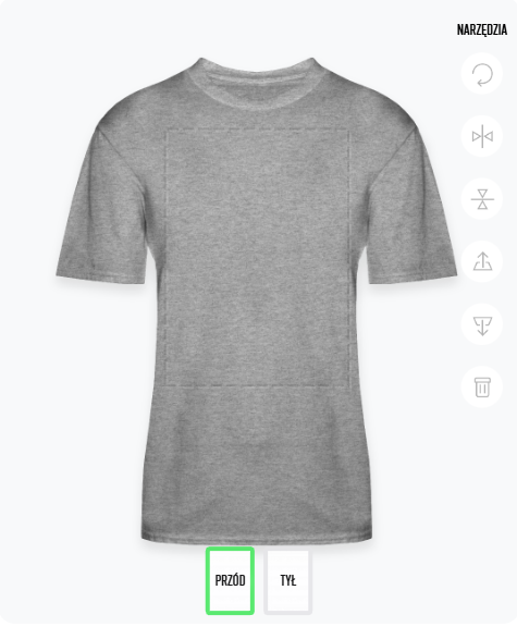 Szara koszulka